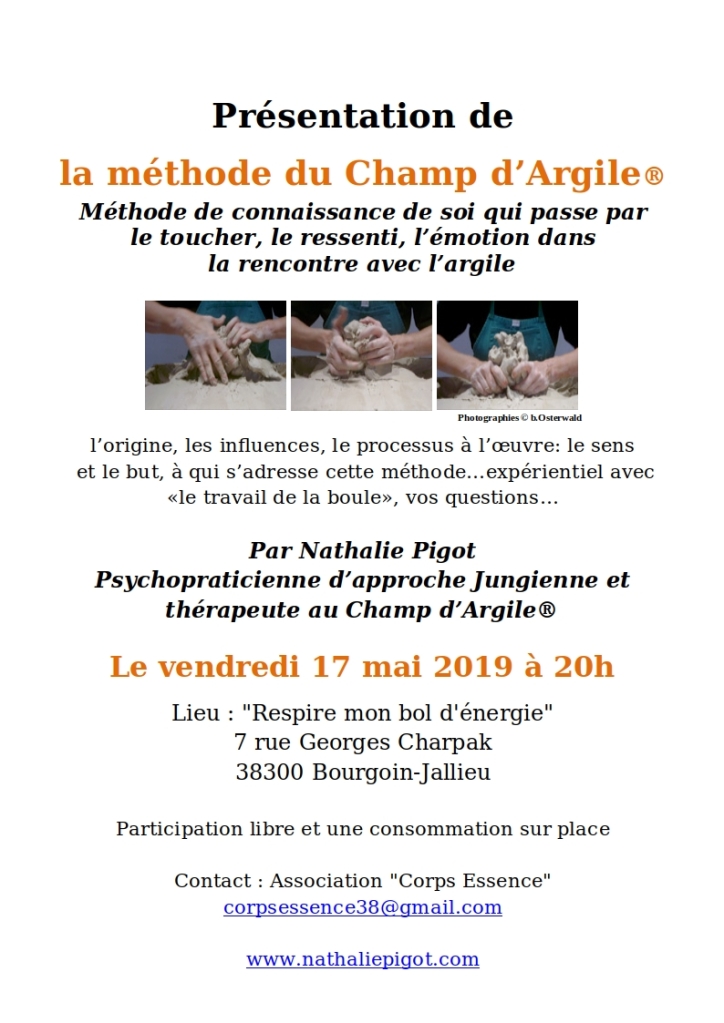 présentation à Bourgoin Jallieu mai 2019